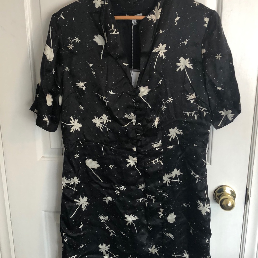 RARE Surface to Air 100% silk dress NWT